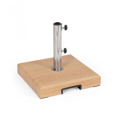 Base Ombrellone Miral Quadro 25 Kg. Naturale | Bizzotto