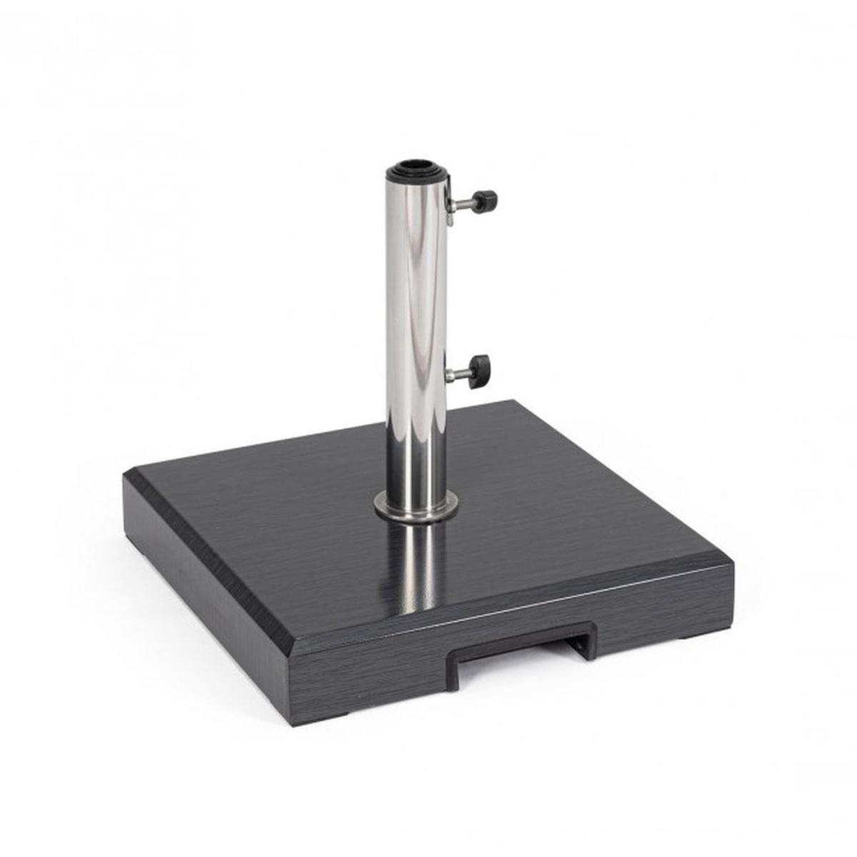 Base Ombrellone Miral Quadro 25 Kg. Antracite | Bizzotto