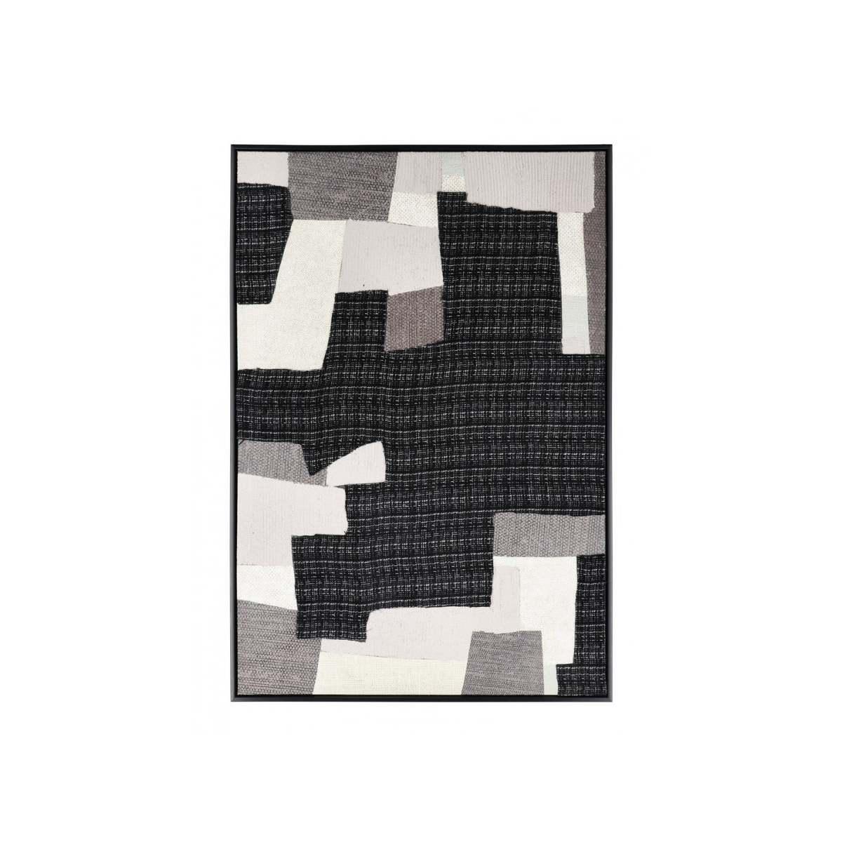 Quadro con Cornice Tessuto F90 cm.82,6x122,6 | Bizzotto