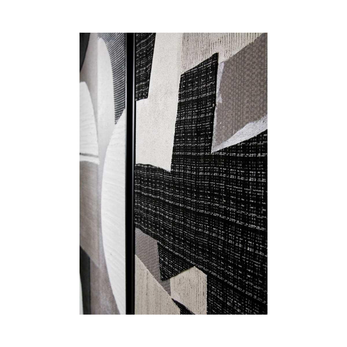 Quadro con Cornice Tessuto F90 cm.82,6x122,6 | Bizzotto