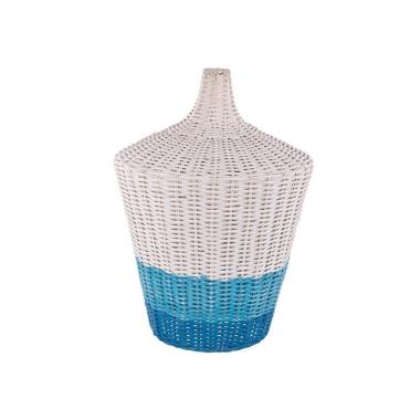 Lampada Tavolo Sky Rattan Blu-Azzurro | Bizzotto