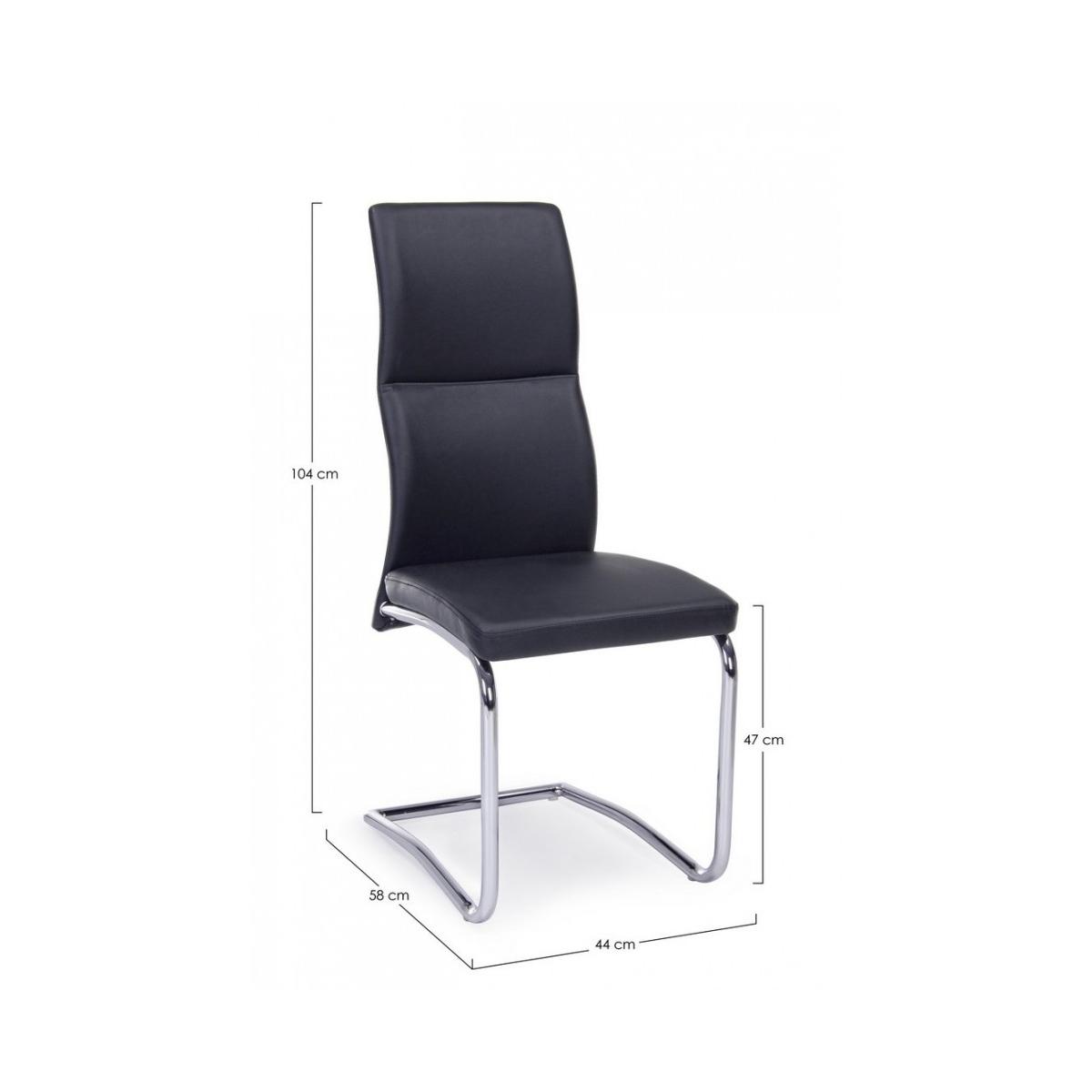 Sedia Thelma Nero | Bizzotto