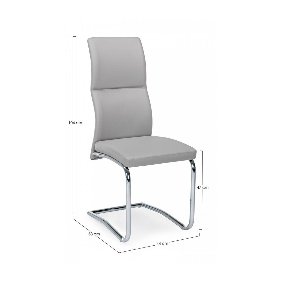 Sedia Thelma Grigio Chiaro | Bizzotto