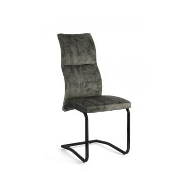 Sedia Thelma Velluto Verde | Bizzotto