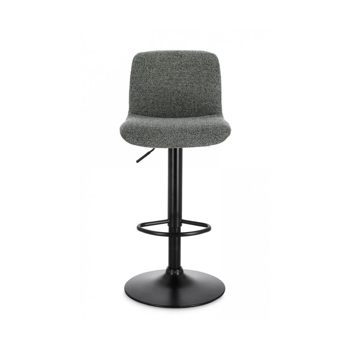 Sgabello Bar Rafael Nero-Verde Scuro | Bizzotto