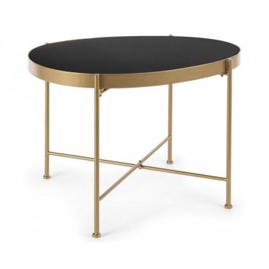 Tavolino Rashida Oro cm.63x46 | Bizzotto