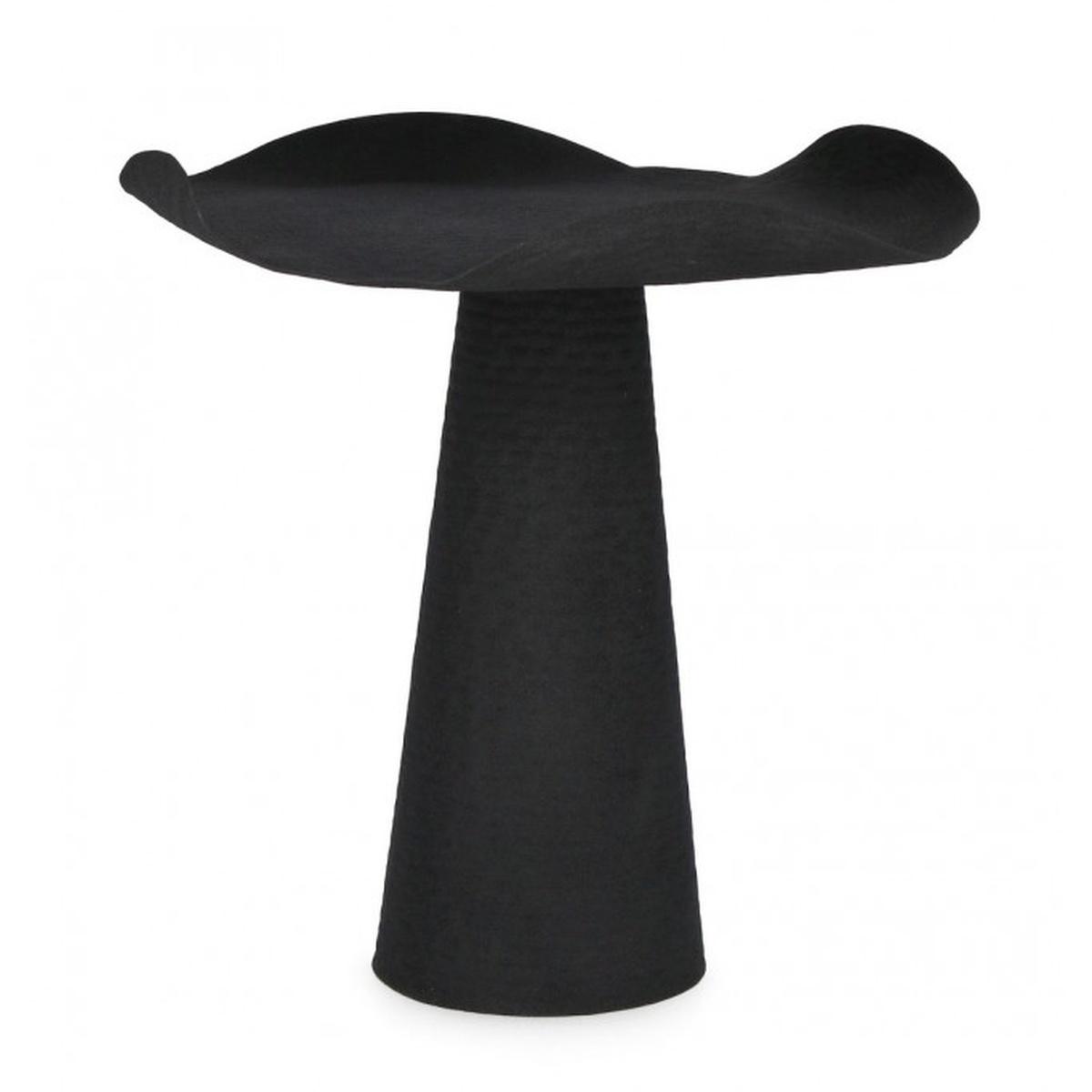 Tavolino Lalita Nero Tondo cm.Ã?46 | Bizzotto