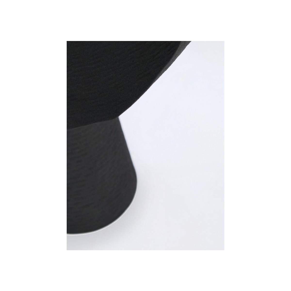 Tavolino Lalita Nero Tondo cm.Ã?46 | Bizzotto