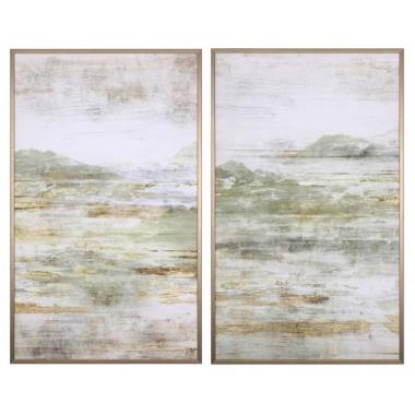 Quadro Set pz.2 con Cornice Gallery cm.55x90 | Bizzotto