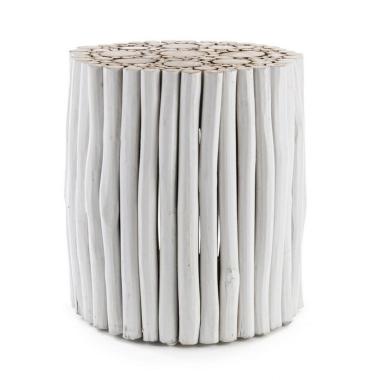 Tavolino Guadalupe Bianco | Bizzotto