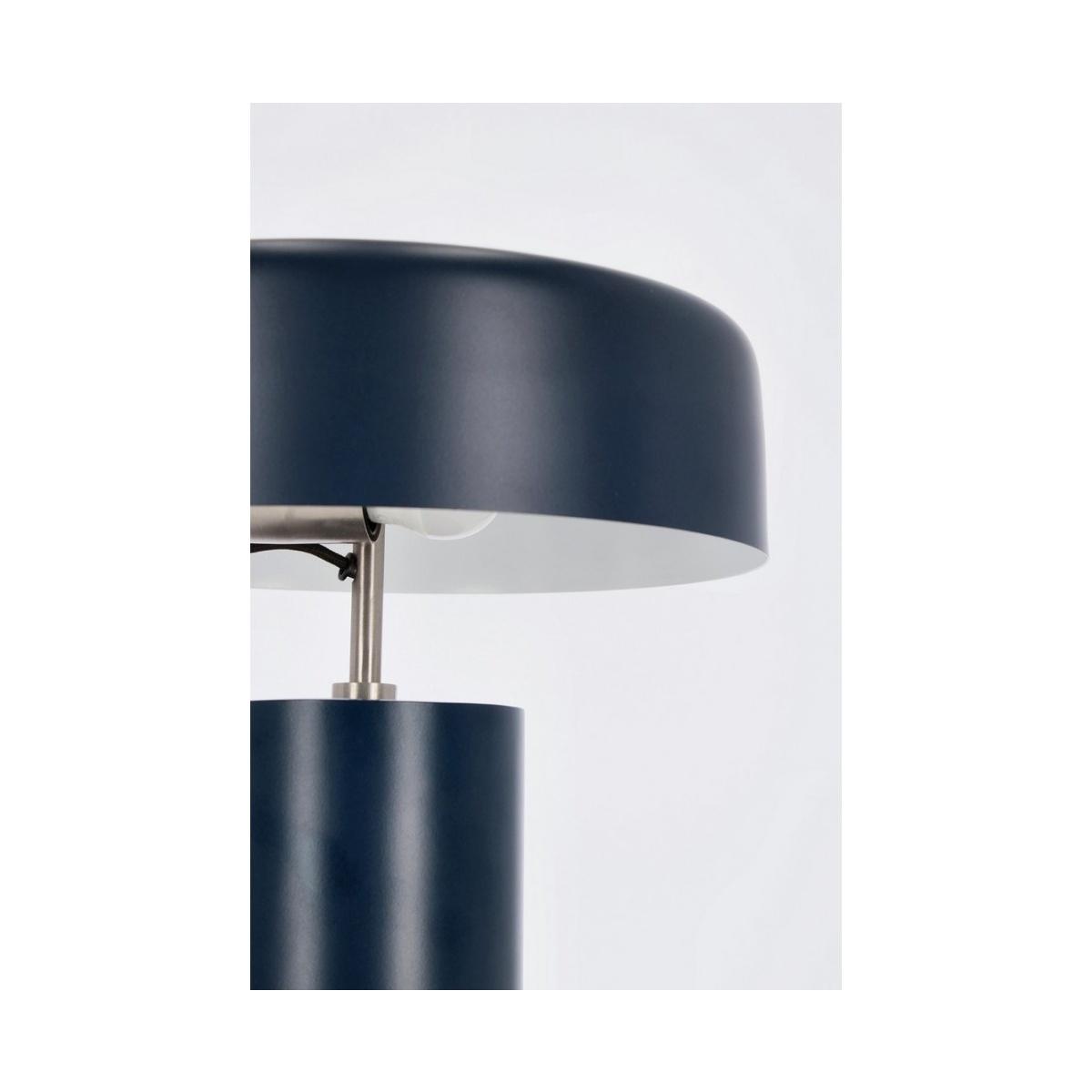Lampada Tavolo Kaithal Blu cm.H35 | Bizzotto