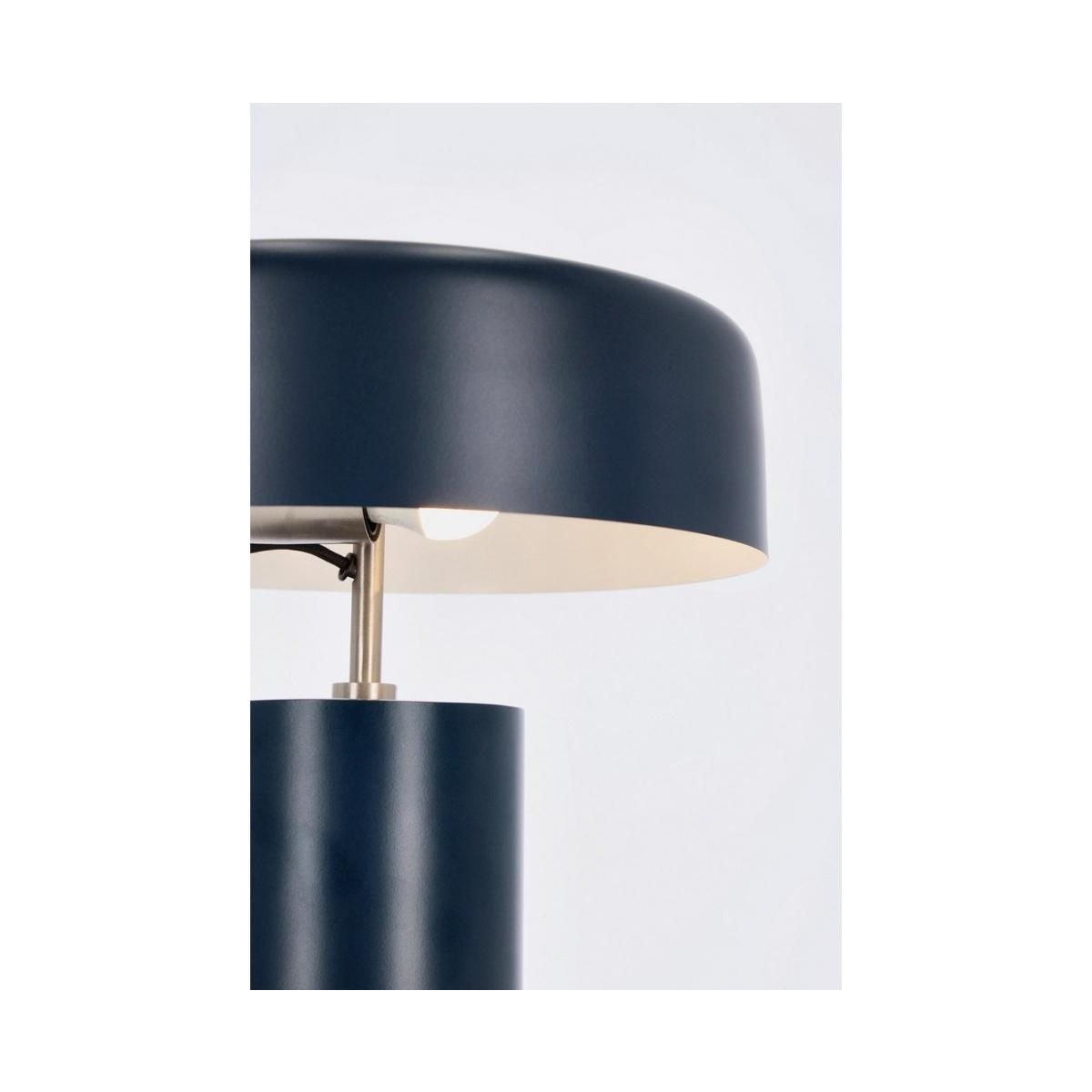 Lampada Tavolo Kaithal Blu cm.H35 | Bizzotto