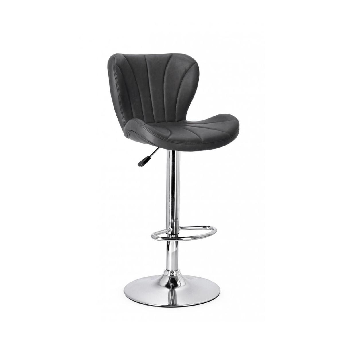 Sgabello Bar Lexington Grigio Scuro | Bizzotto