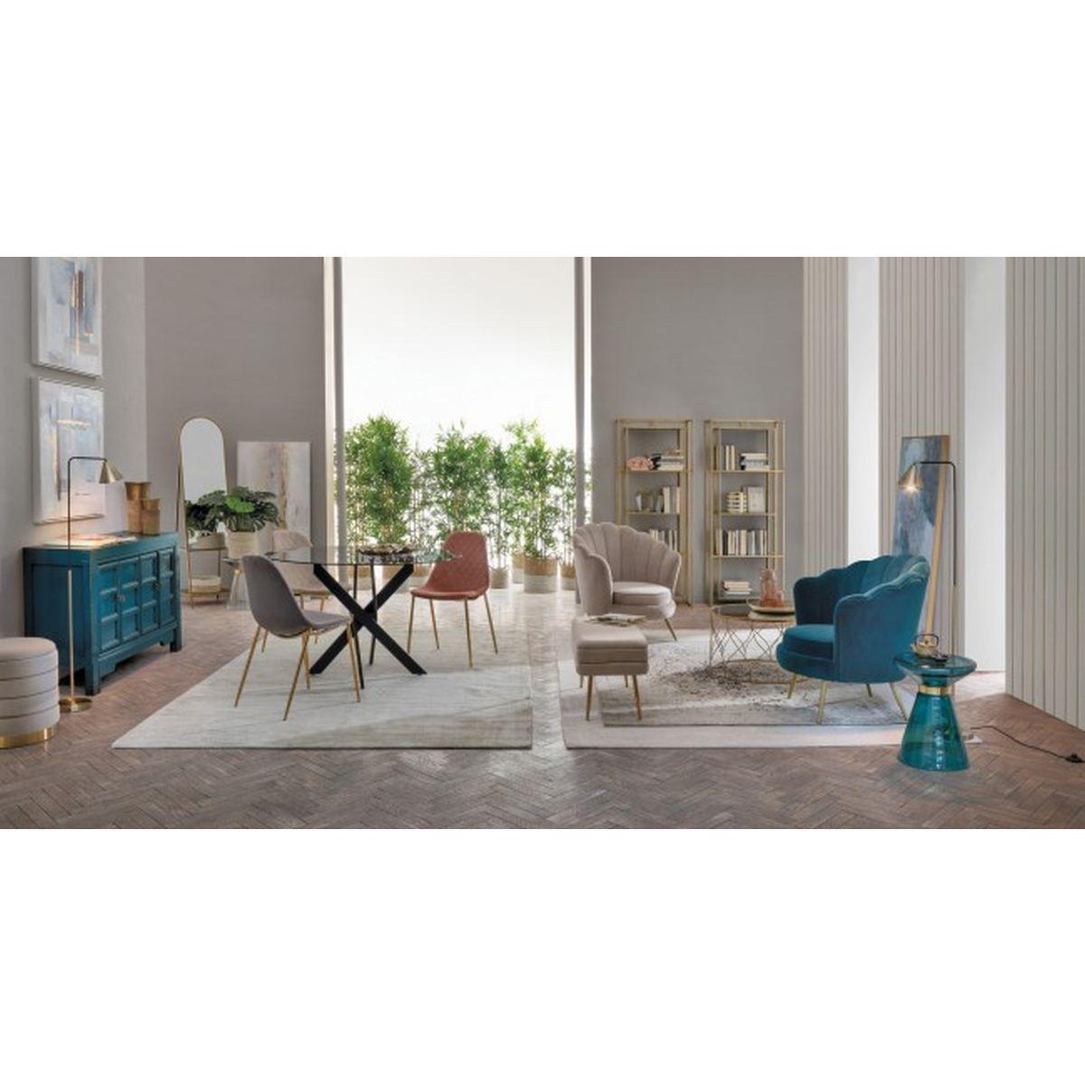 Quadro Dipinto Olio con Cornice Crown P2379-4 cm.82.5x82.5 | Bizzotto