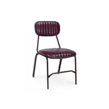 Sedia Debbie Bordeaux Vintage | Bizzotto
