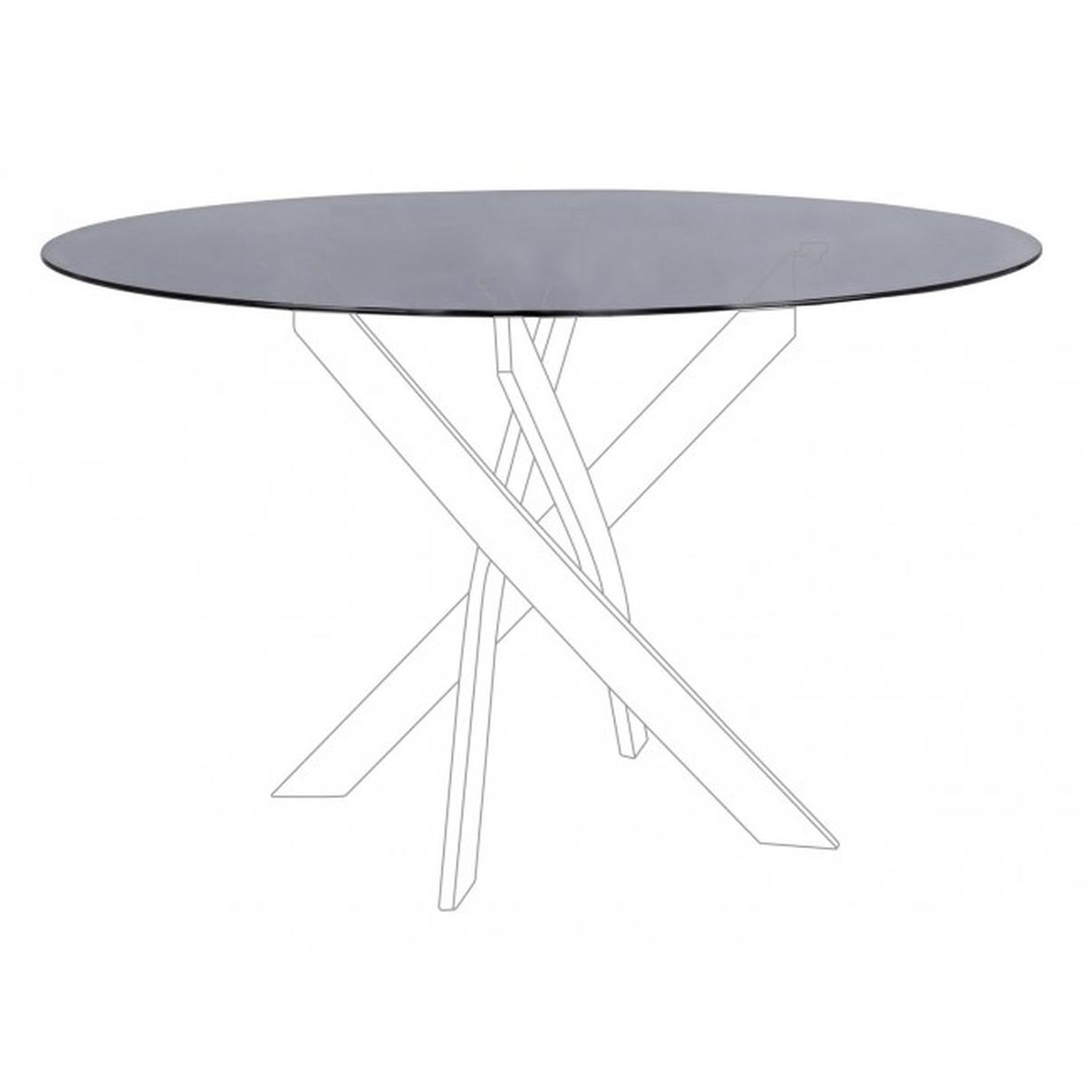 Piano Tavolo Tondo Tavolo George Fume' cm.Ã?120 | Bizzotto