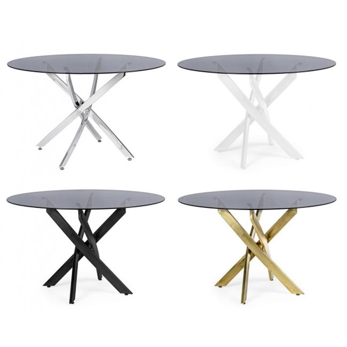 Piano Tavolo Tondo Tavolo George Fume' cm.Ã?120 | Bizzotto