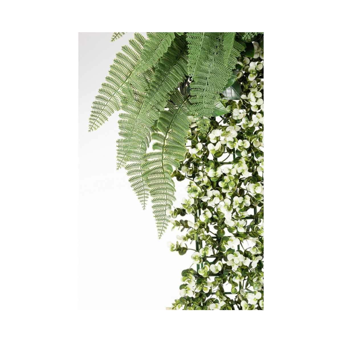 Parete Sintetica Pergola con Fiore cm.100x100 | Bizzotto