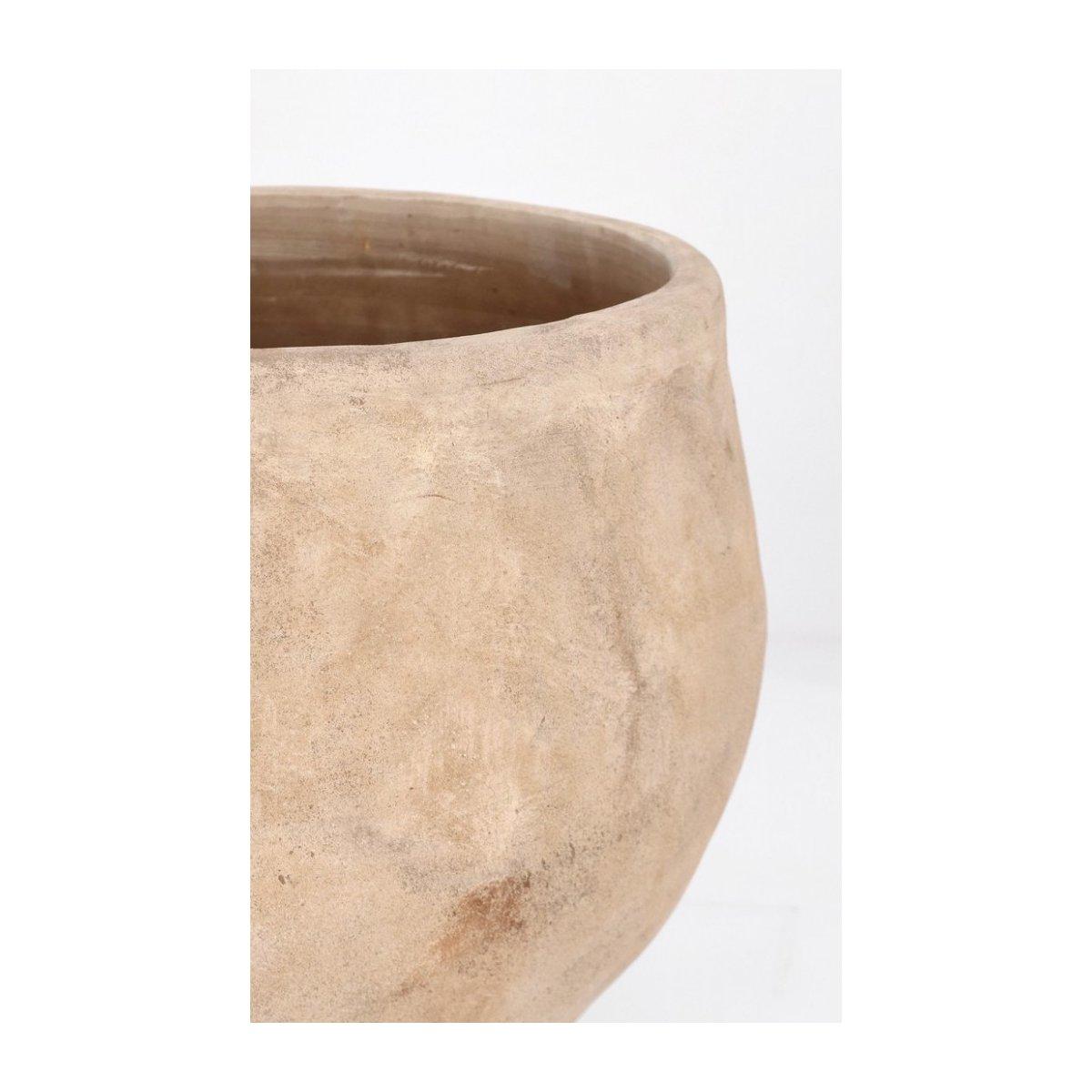 Portavaso Set pz.3 Minh Bomb Terracotta Brunita | Bizzotto