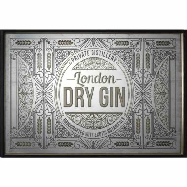 Specchio con Cornice Library Oro cm.100x70 | Bizzotto