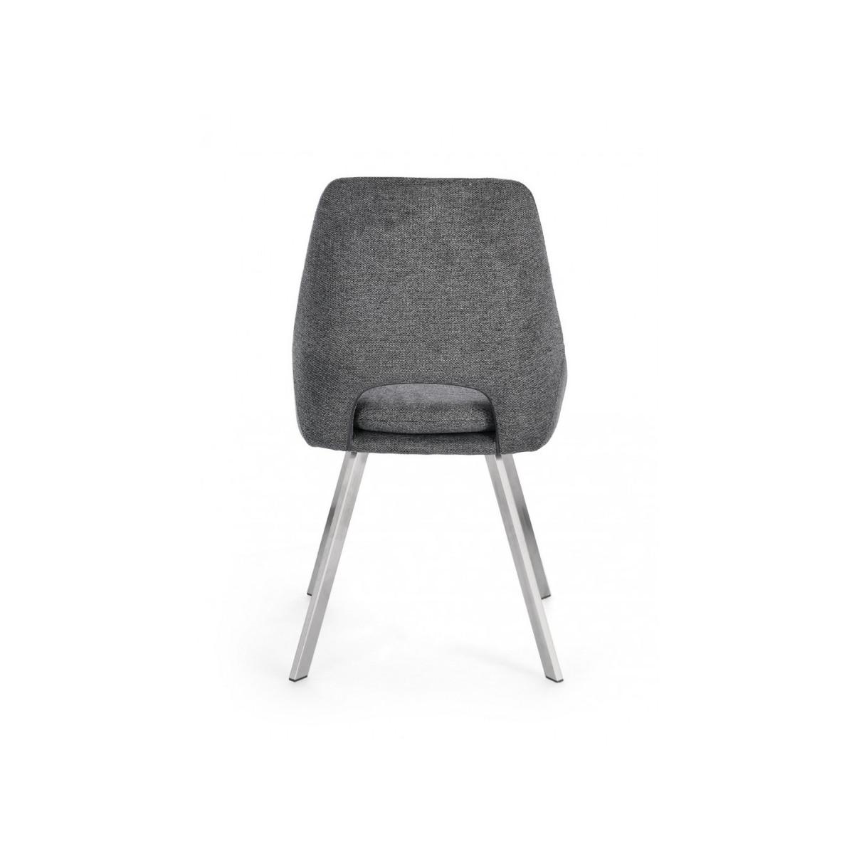 Sedia Kashar Grigio Scuro | Bizzotto
