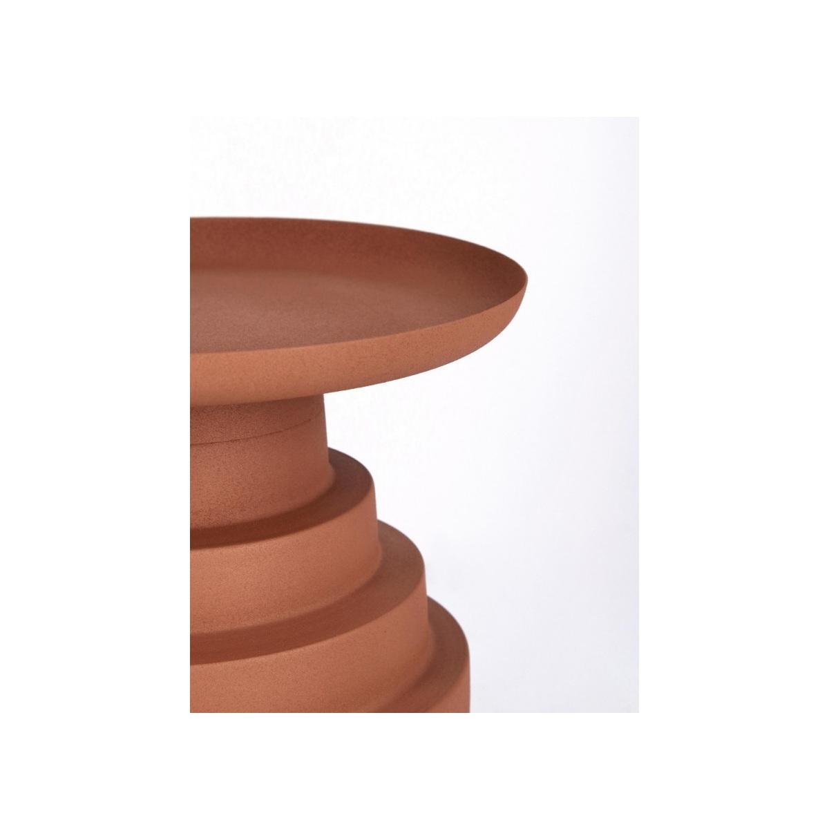 Tavolino Amba Terracotta Tondo cm.Ã?35.5 | Bizzotto