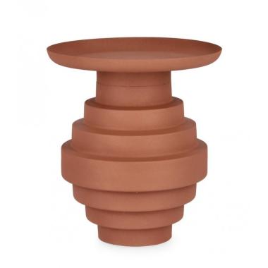 Tavolino Amba Terracotta Tondo cm.Ã?35.5 | Bizzotto