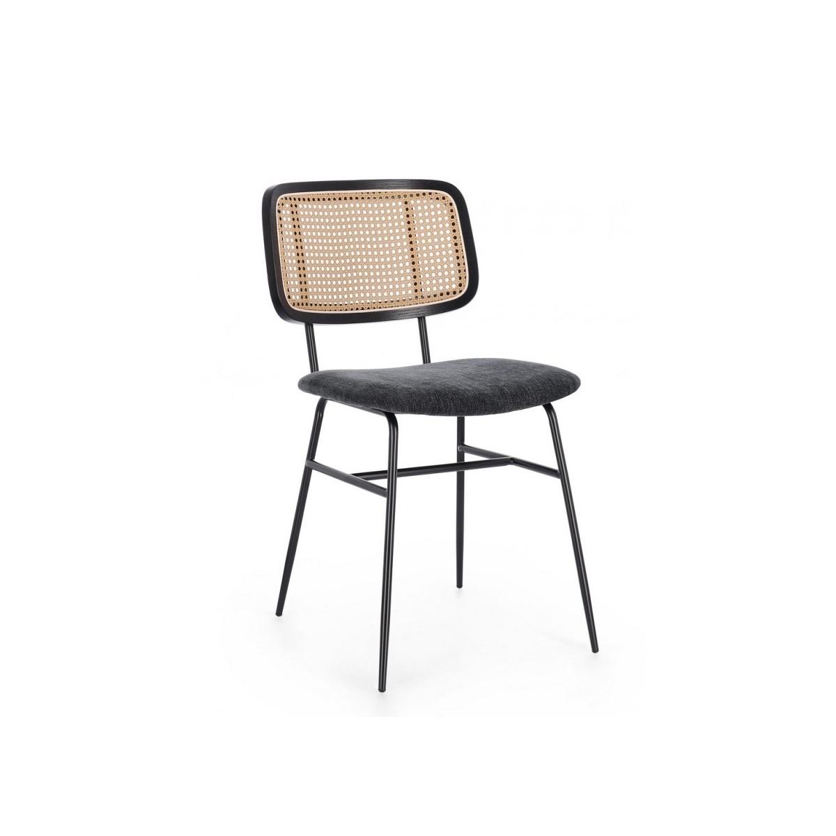 Sedia Glenna Grigio Scuro | Bizzotto