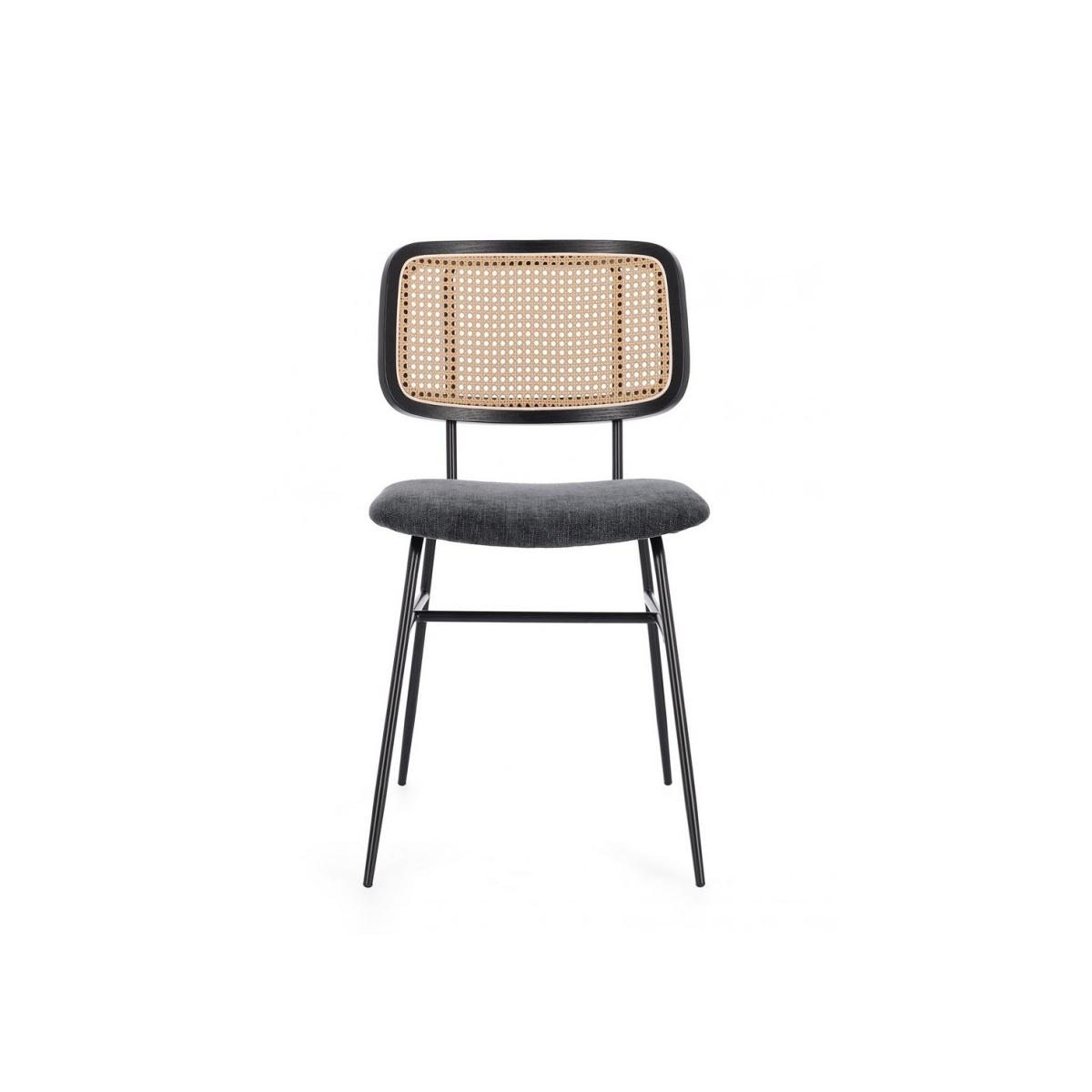 Sedia Glenna Grigio Scuro | Bizzotto