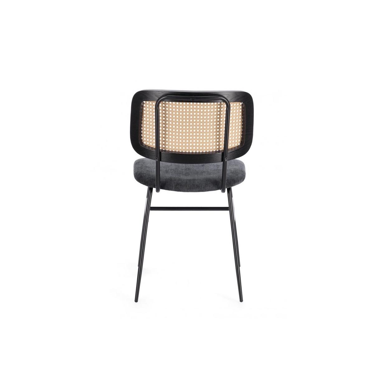 Sedia Glenna Grigio Scuro | Bizzotto