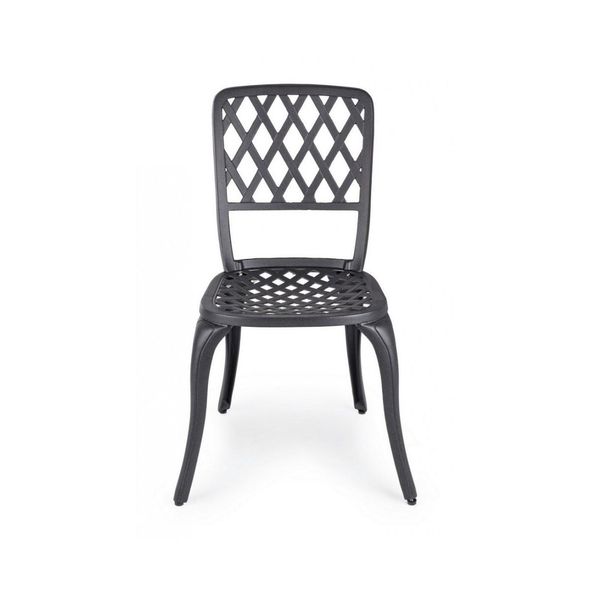 Sedia Faenza Antracite | Bizzotto