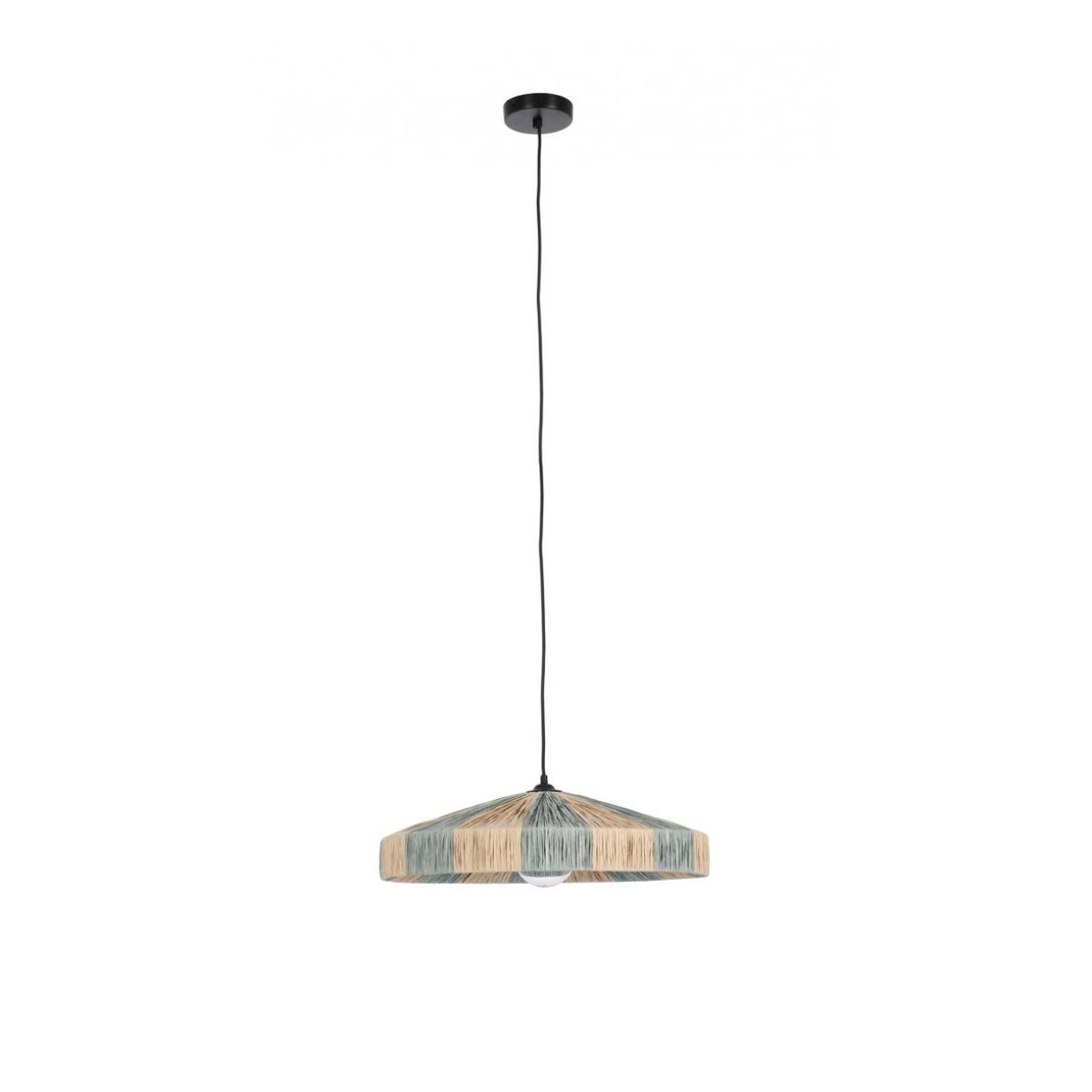 Lampadario Kanda Naturale Azzurro cm.Ã?50 | Bizzotto