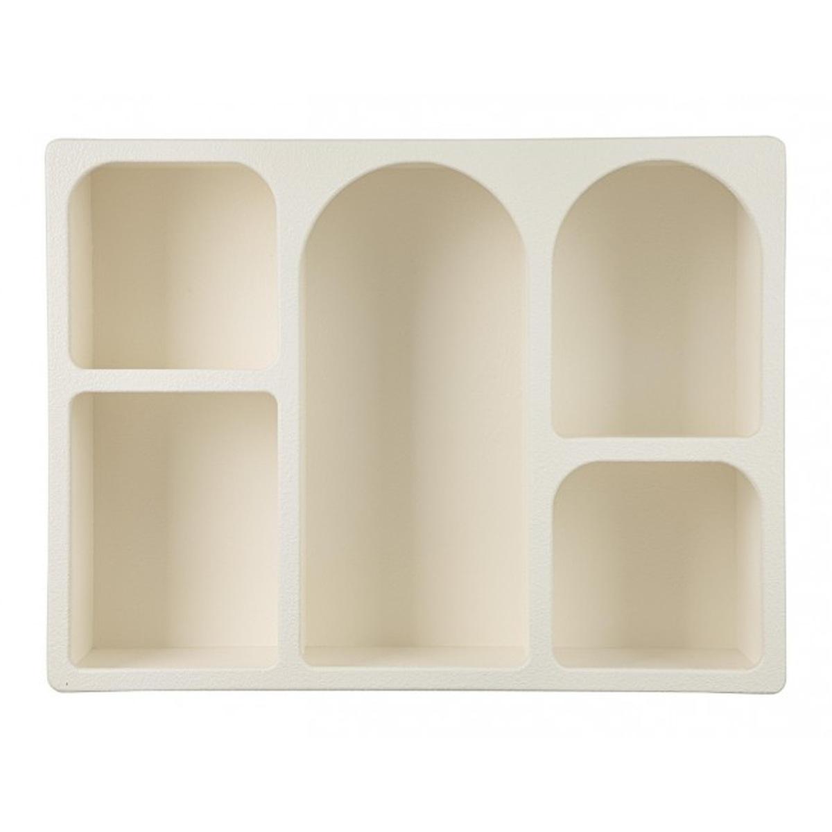 Mensola Creamy Rettangolare Bianco 80x60H | Bizzotto