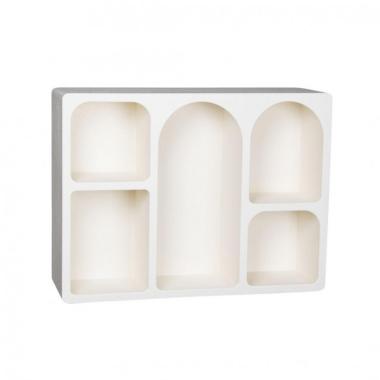 Mensola Creamy Rettangolare Bianco 80x60H | Bizzotto