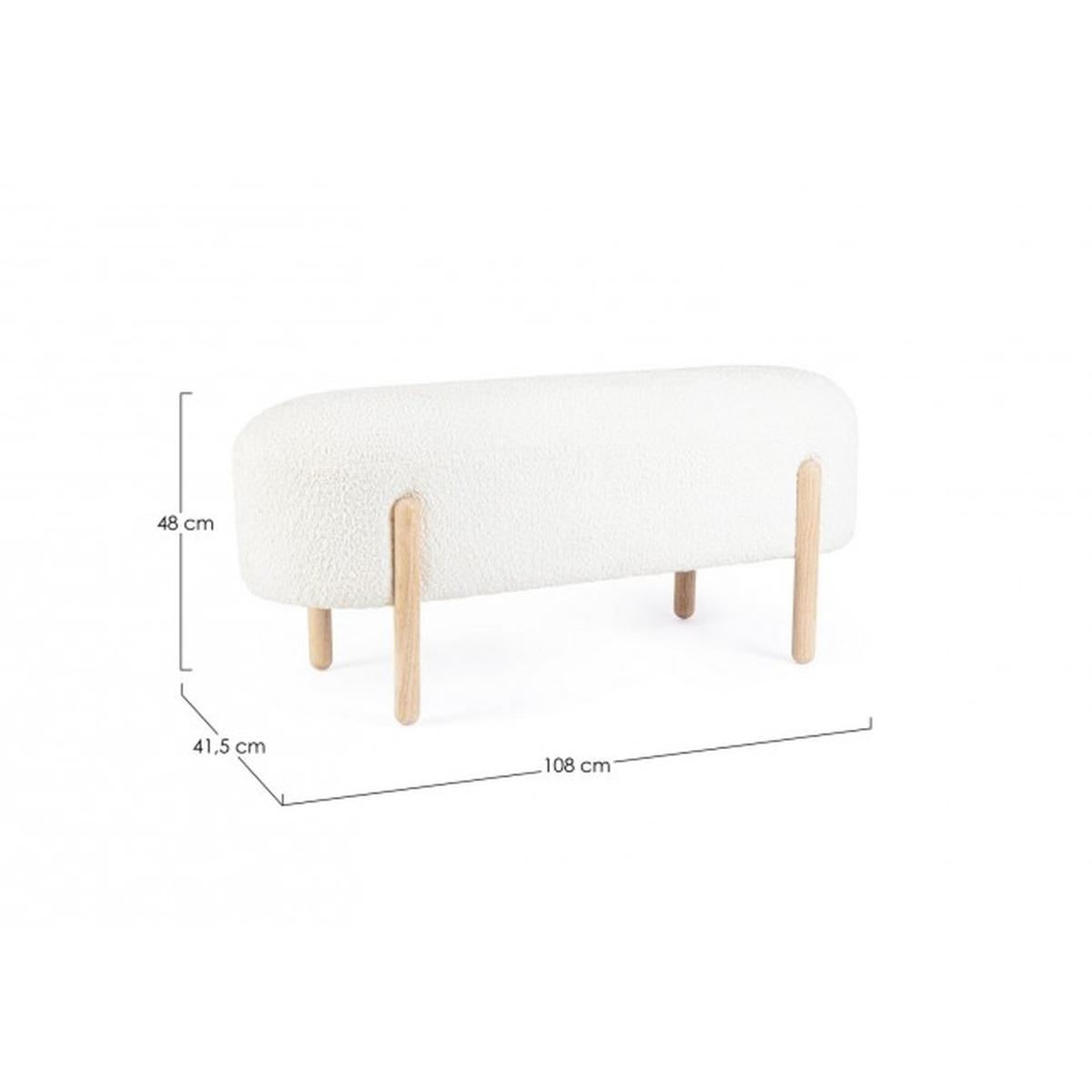 Panca Dayla Bianco | Bizzotto