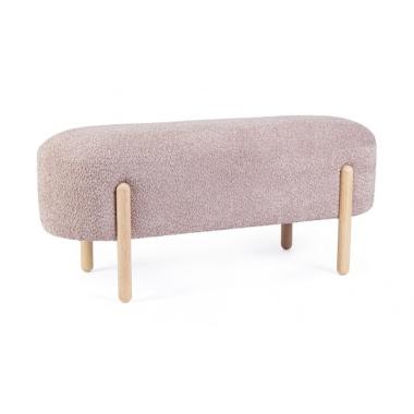 Panca Dayla Rosa Antico | Bizzotto