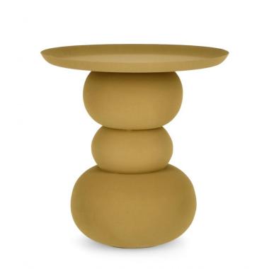 Tavolino Alpa Senape Tondo cm.Ã?41 | Bizzotto