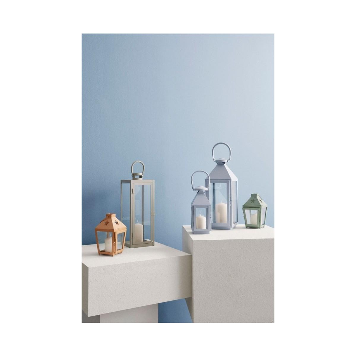 Lanterna Set pz.3 Alban Argento | Bizzotto