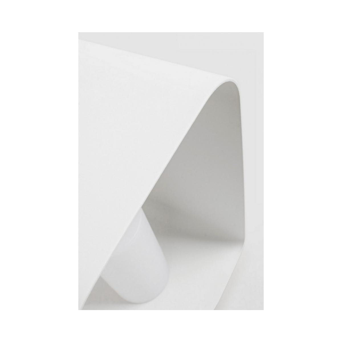 Lampada LED con Porta Ridley Bianca Yk11 cm.H35 | Bizzotto