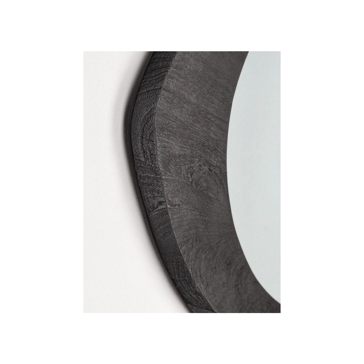 Specchio con Cornice Erin Nero cm.70x60 | Bizzotto