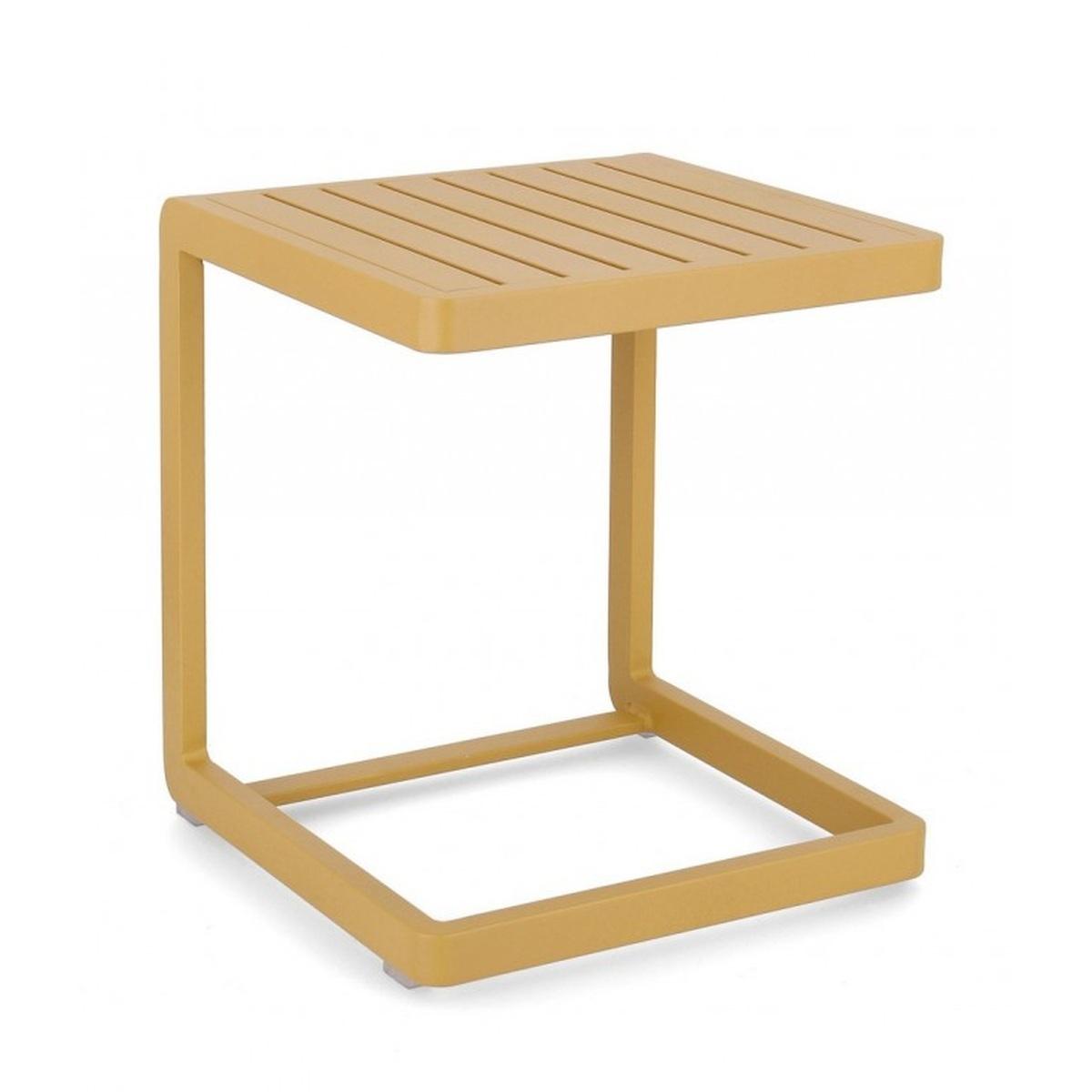 Tavolino Konnor cm.40x40 Senape | Bizzotto