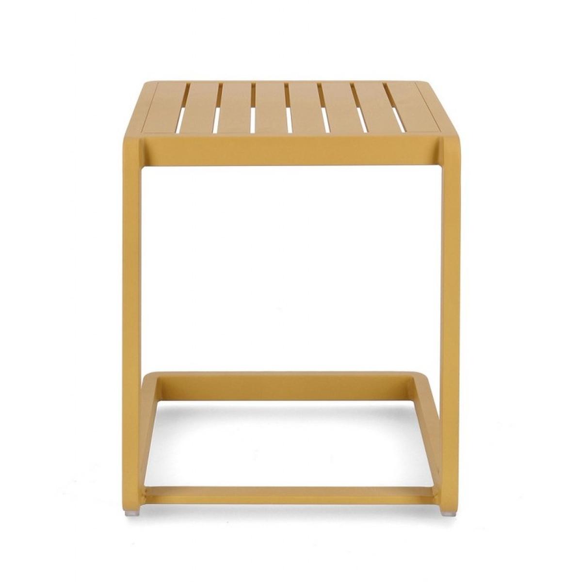 Tavolino Konnor cm.40x40 Senape | Bizzotto