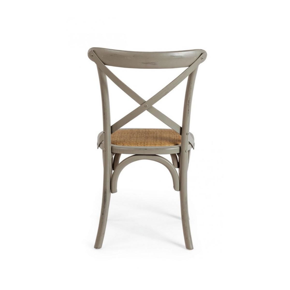 Sedia Cross Grigio Scuro | Bizzotto