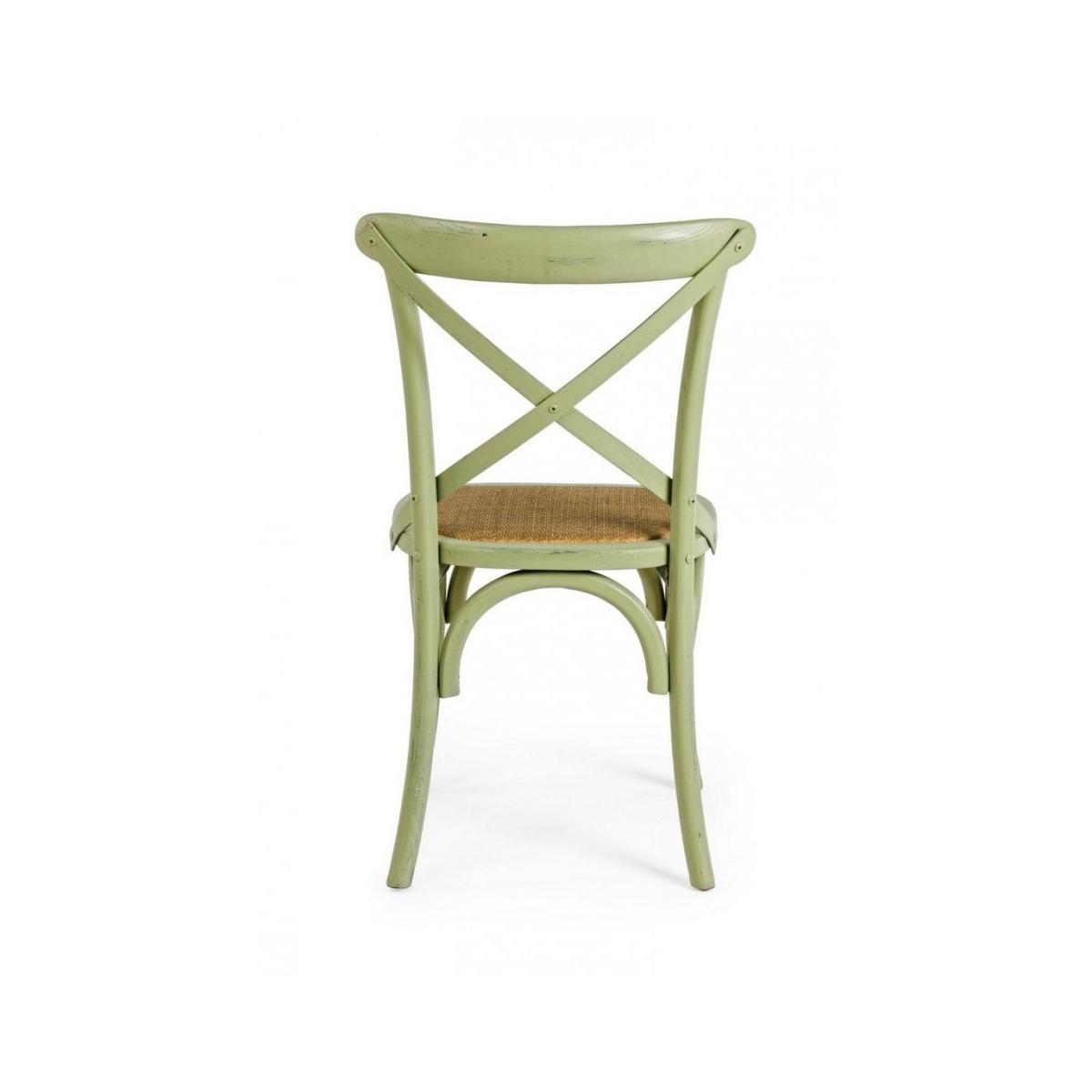 Sedia Cross Verde | Bizzotto