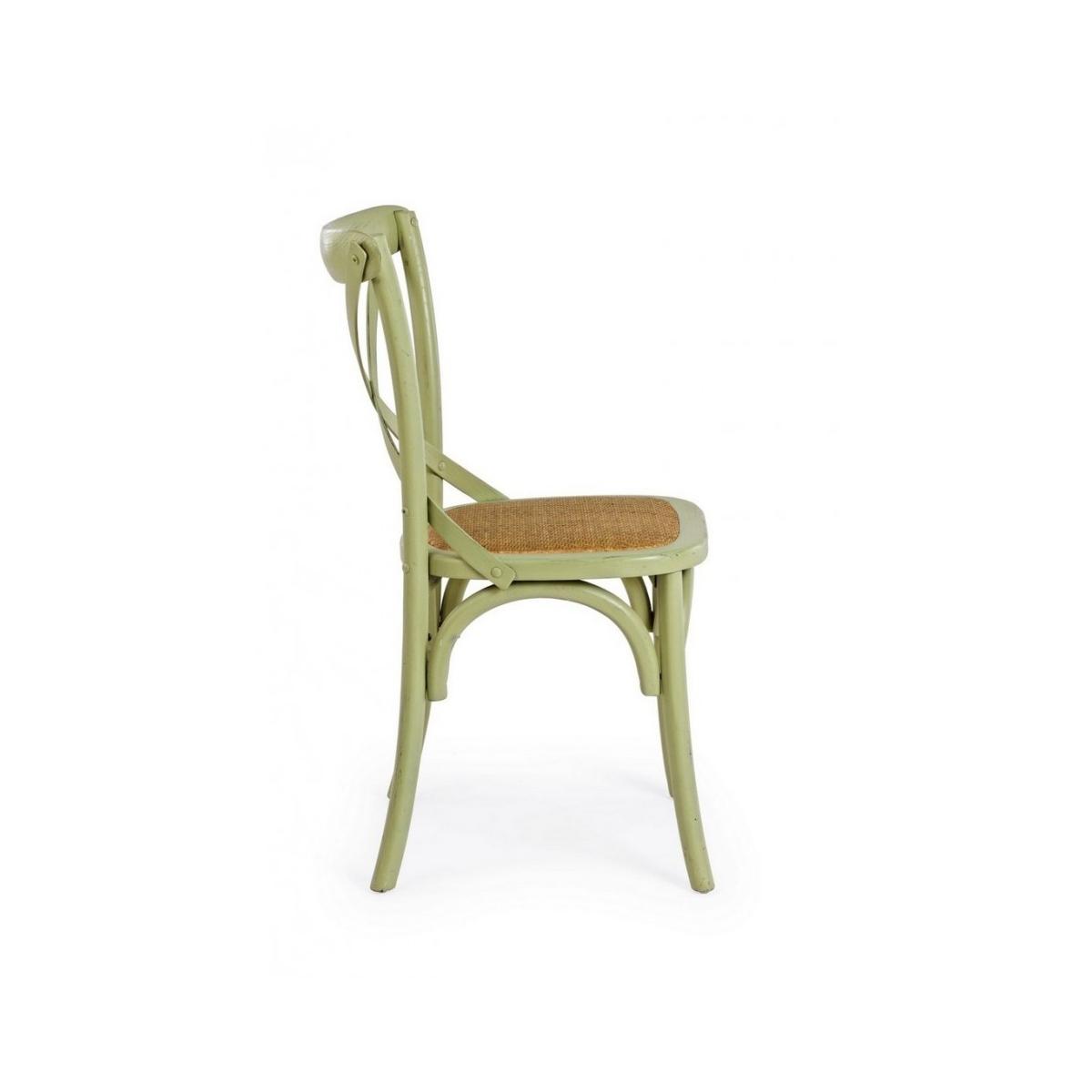 Sedia Cross Verde | Bizzotto