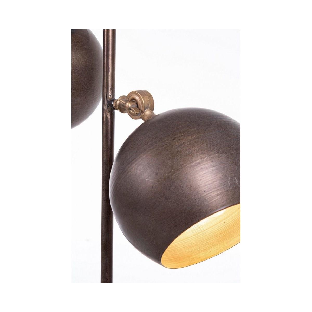 Lampada Tavolo Blaze 2Luci cm.H78 | Bizzotto