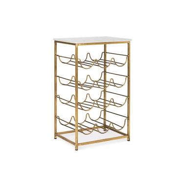 Tavolino con Porta Bottiglie cm.12P Marmol | Bizzotto