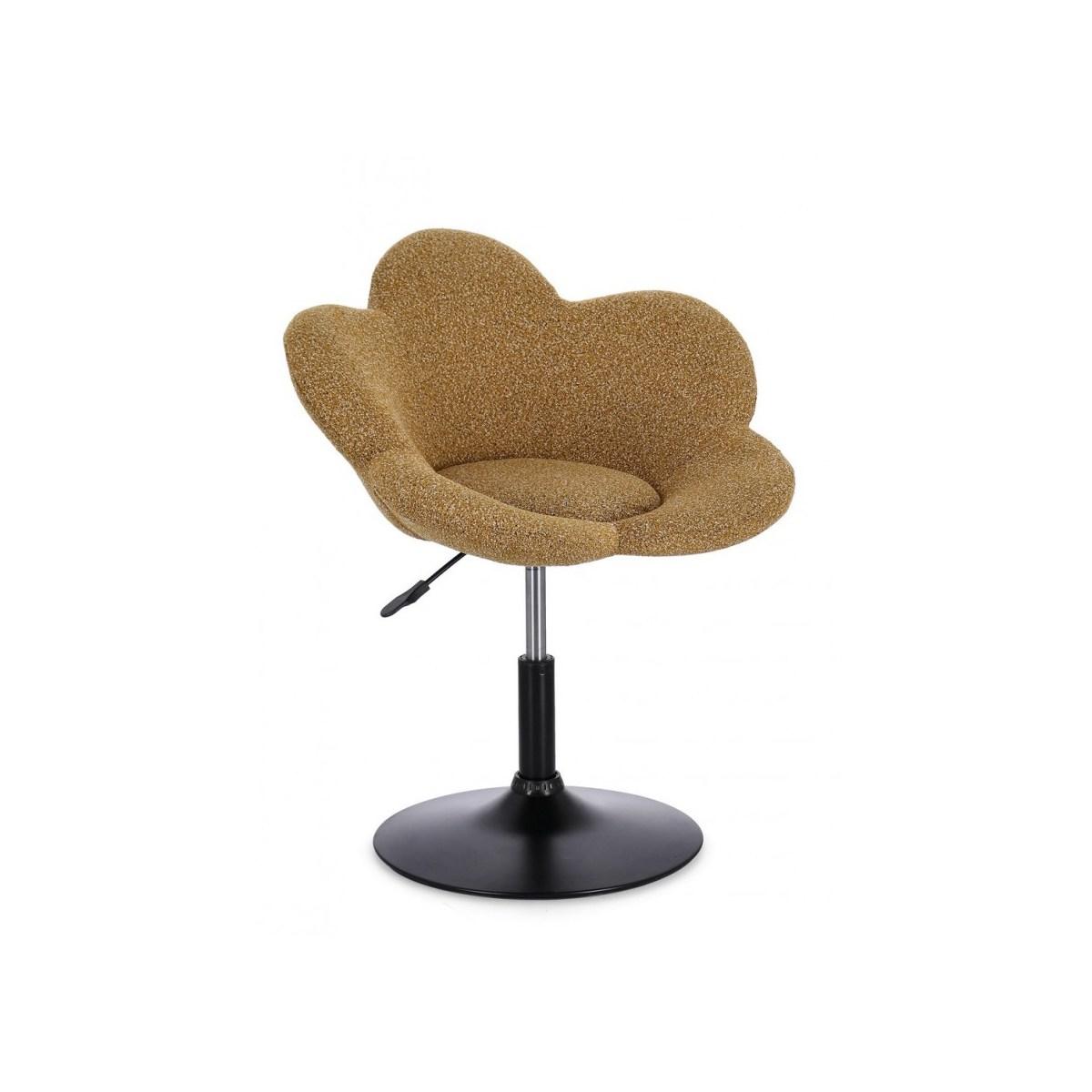 Poltroncina Fleur Nero-Senape | Bizzotto