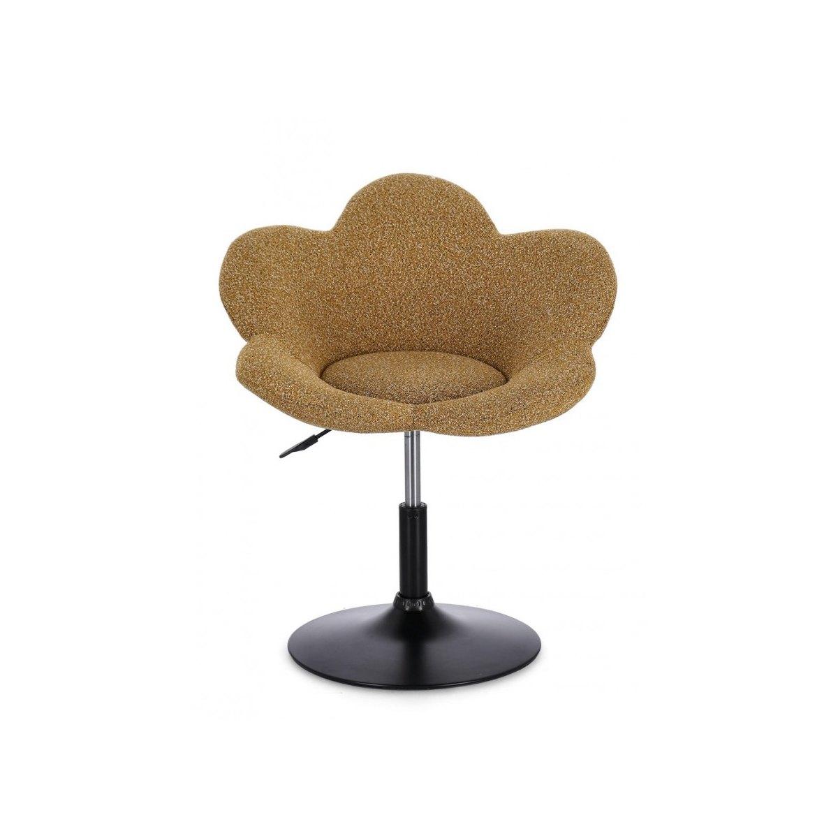 Poltroncina Fleur Nero-Senape | Bizzotto