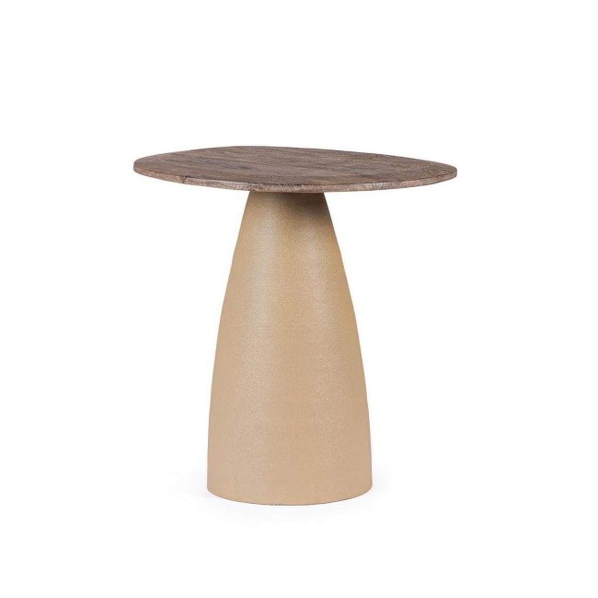 Tavolino Stanley Top Rustic Brown cm.50 | Bizzotto